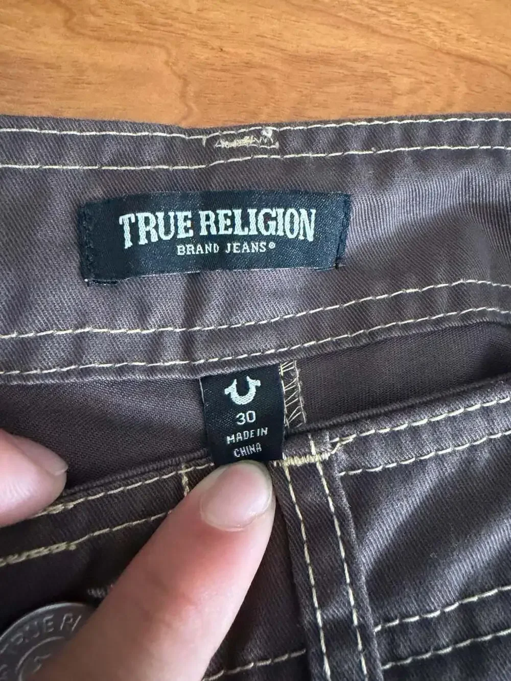 True Religion Bracken Cargo SN Pant HS with Contrast Stitching